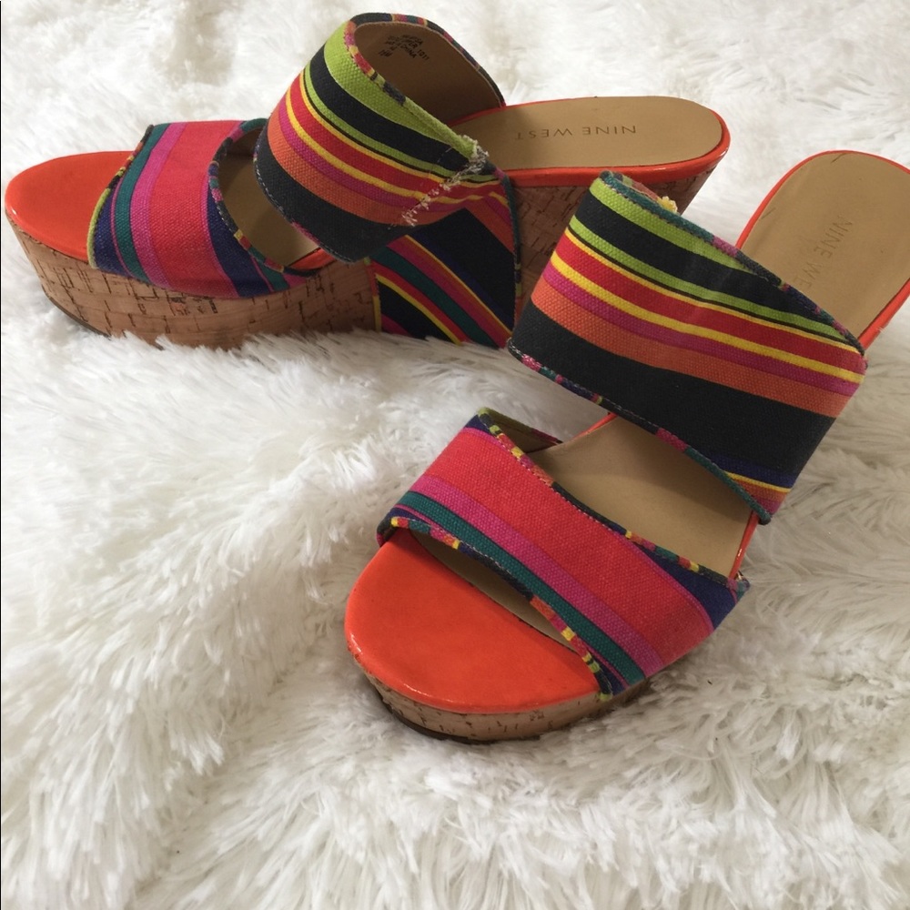 Beautiful colorful sandals